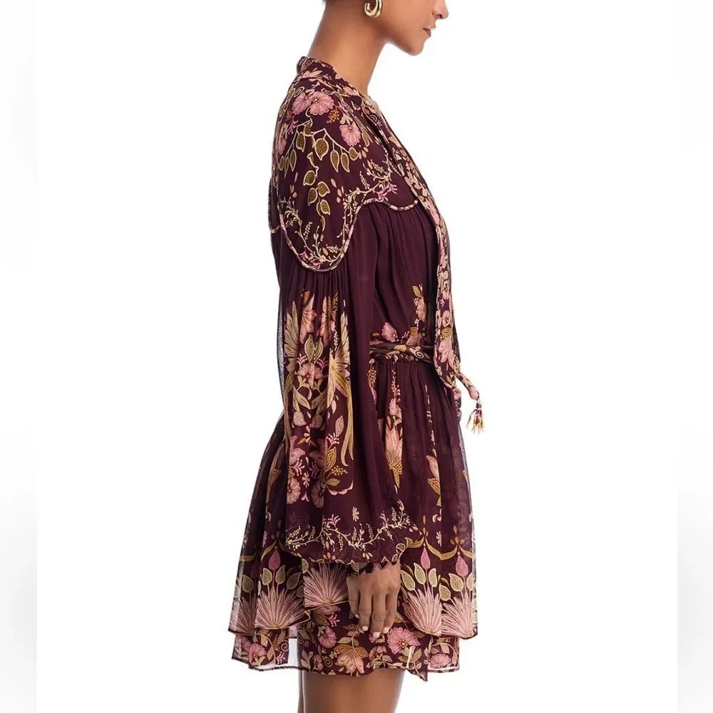 NWT Farm Rio Bella Mini Dress Women Size M(MSRP$260) - Picture 5 of 16